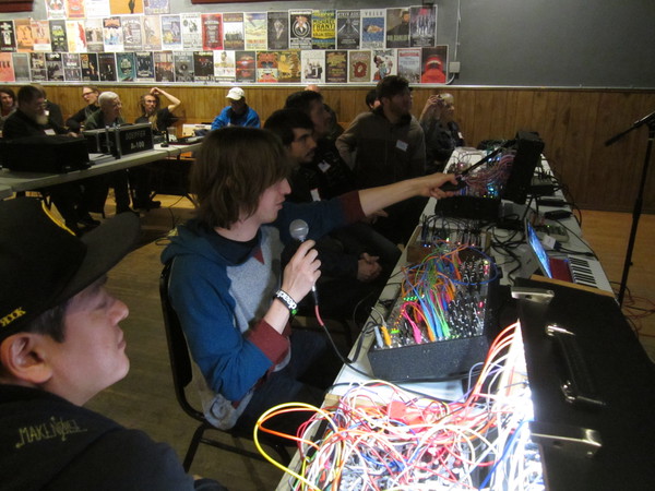 Photos from Modular Synth Lightning Patch Walkthroughs  at the Rocky Mountain Synthesizer Meetup