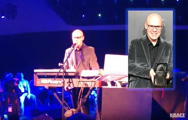 Thomas Dolby Accepts Roland Lifetime Achievement Award, Does Some Storytelling, and Performs Two Hits Using Vintage a Jupiter-4 and Jupiter-8 + 1983 Concert Footage