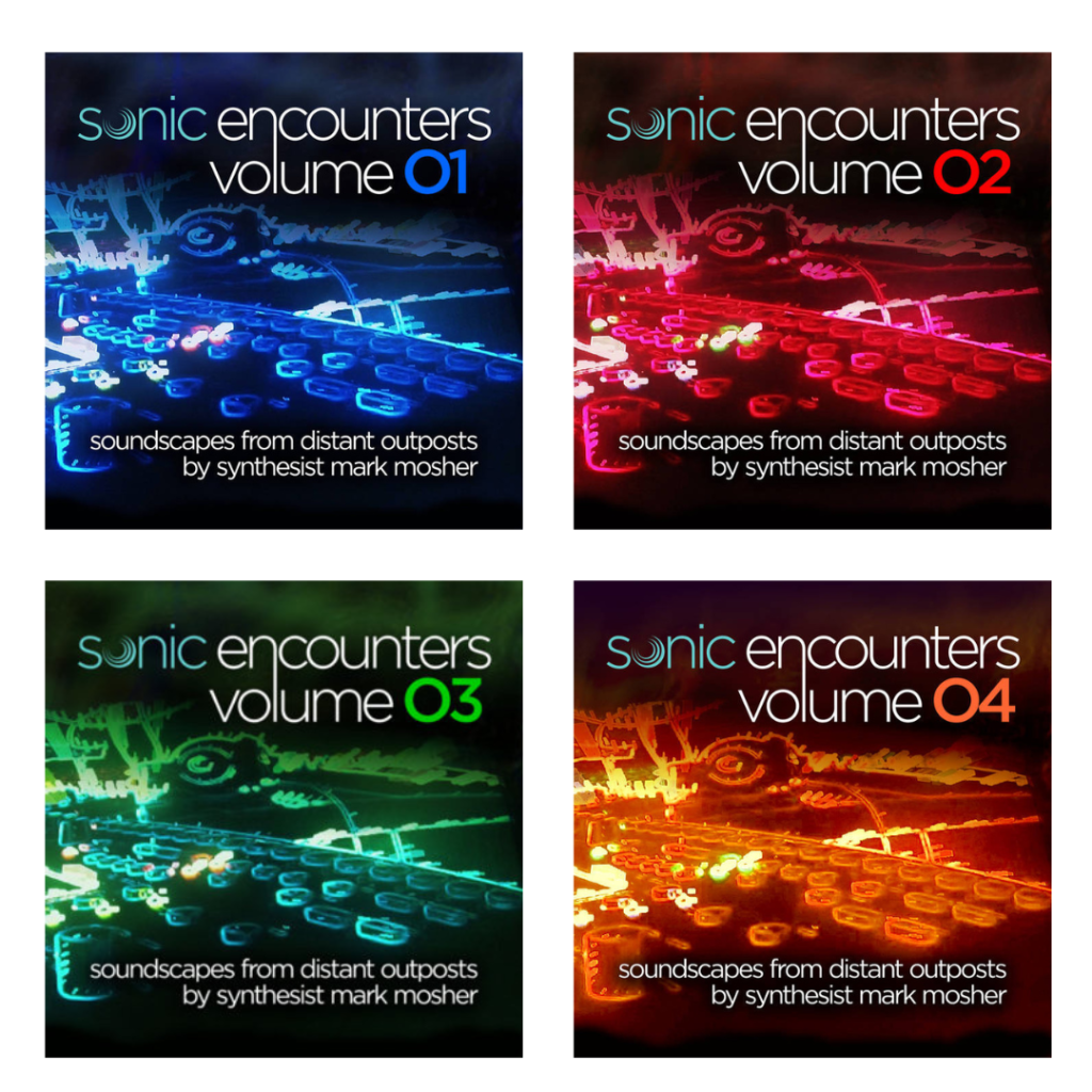 Sonic Encounters Volumes 01 through 04 Now Available on Spotify, Apple Music, YouTube Music, Amazon Music …